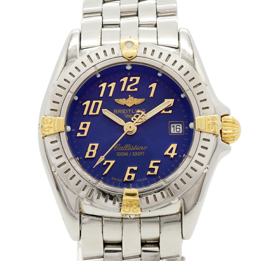 Breitling Caristino Bigolo B52345 Blue Dial Women's Watch